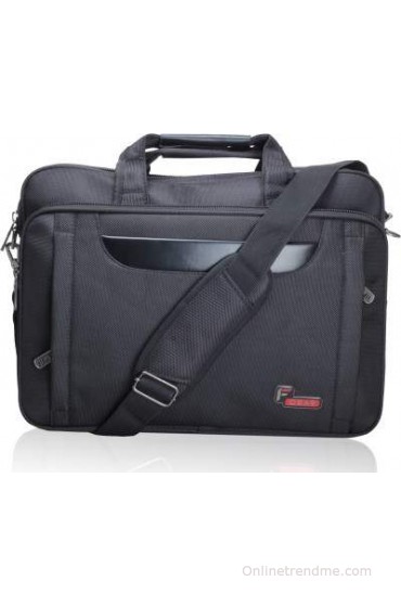 F Gear 15 inch Expandable Laptop Messenger Bag(Black) F Gear 15 inch Expandable Laptop Messenger Bag(Black)